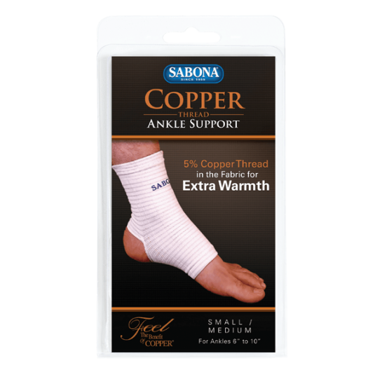 Copper Thread Ankle Support