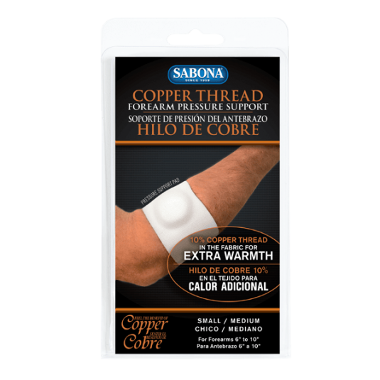 Copper Thread Forearm Pressure Support